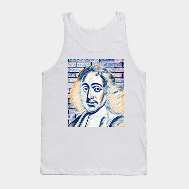 Baruch Spinoza Portrait | Baruch Spinoza Artwork 11 Tank Top by JustLit